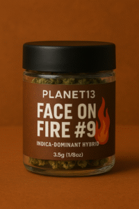 face on fire #9 strain Las Vegas