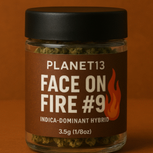 face on fire #9 strain Las Vegas