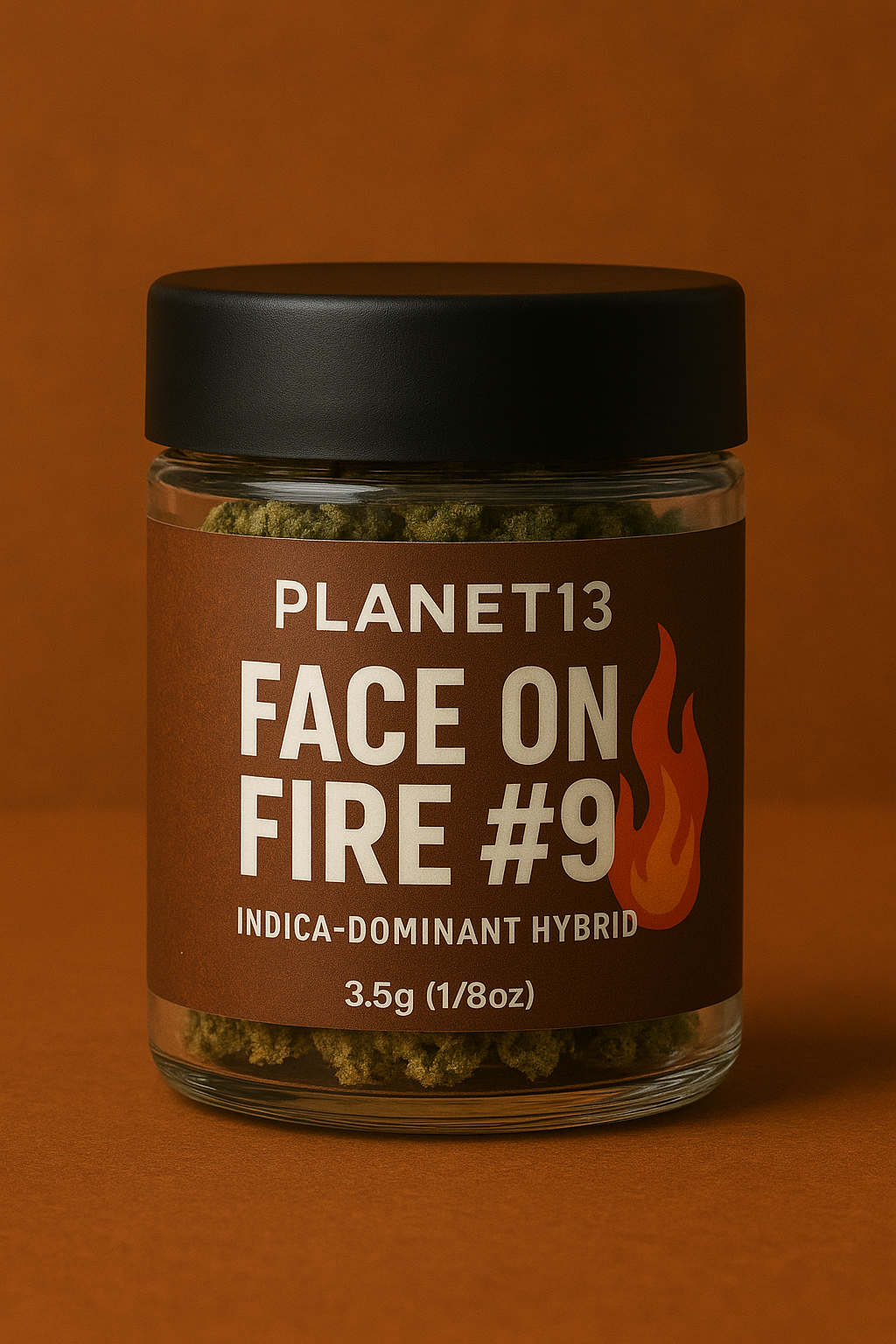 face on fire #9 strain Las Vegas