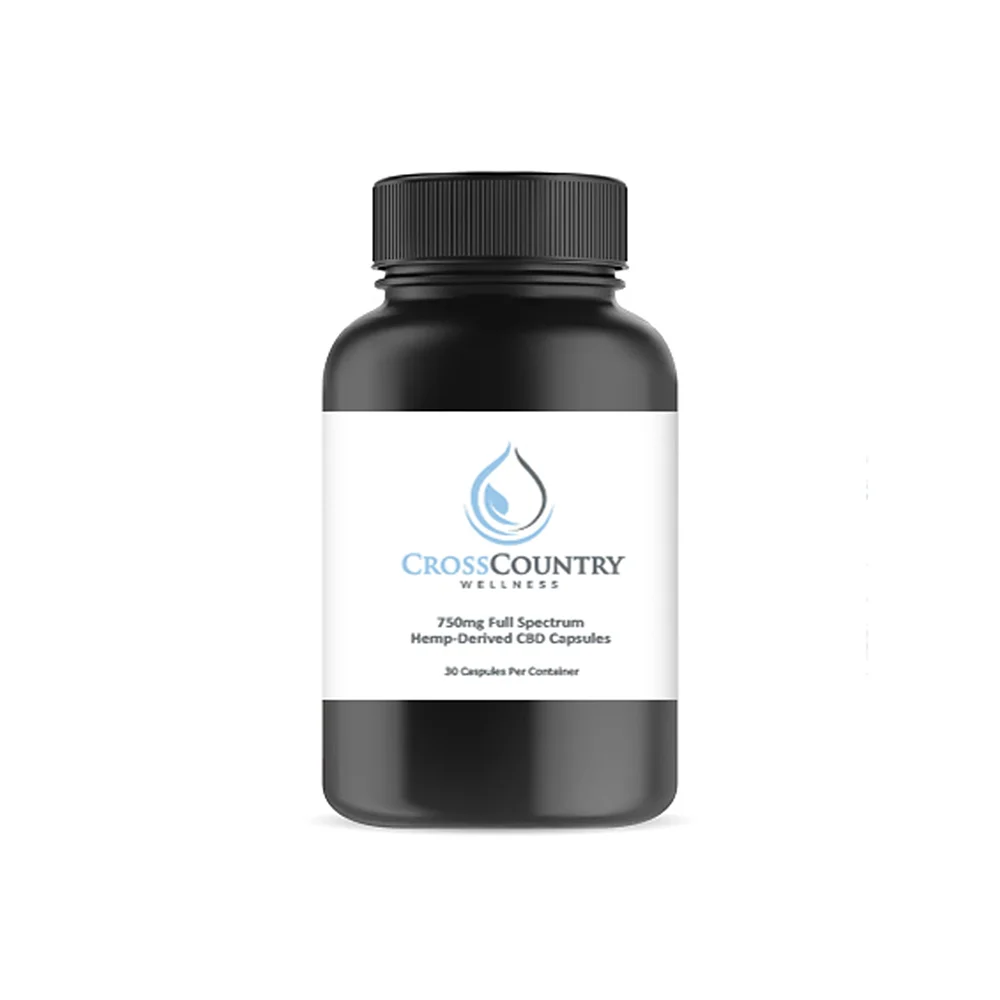 750mg full spectrum CBD capsules 30 count