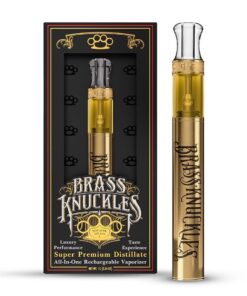 Brass Knuckles Rainbow Belts 1g Vape Cartridge