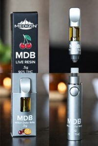 MDB live resin cartridge Medizin .5g
