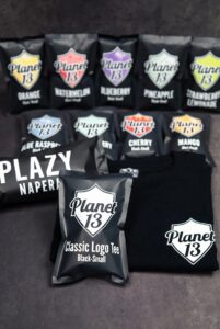 buy Planet 13 logo t-shirt black online