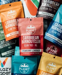 buy Caribbean Burnout Club t shirt XL online