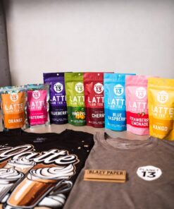 buy Latte Burnout Club t-shirt medium online