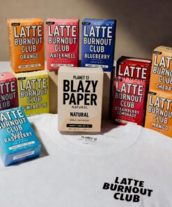 buy Latte Burnout Club t-shirt XL online